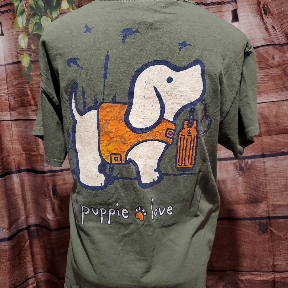 Gildan Save The Puppies Tee Shirt - Picture 4 of 12